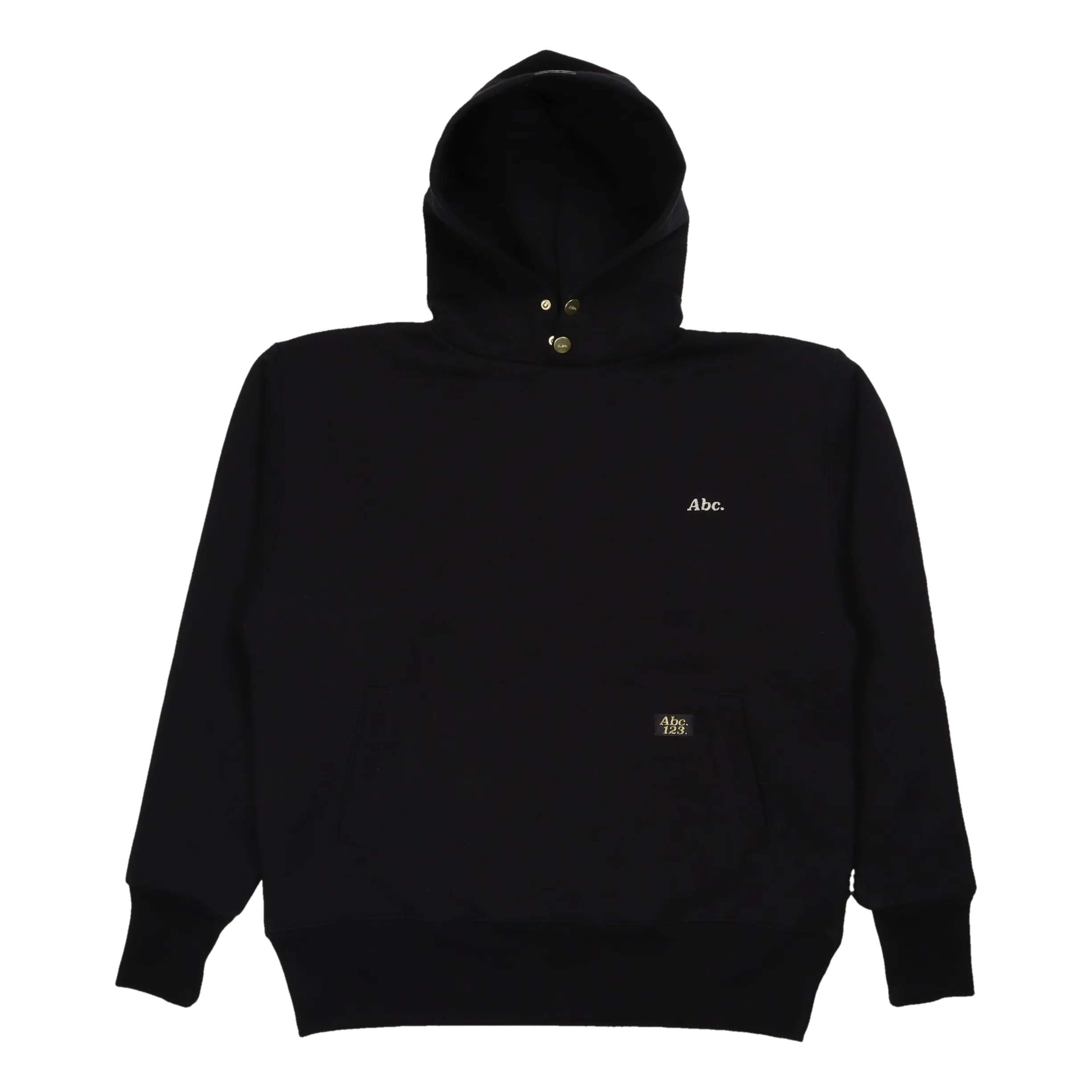 Abc. 123. Dbl Weight Pullover  Anthracite Black