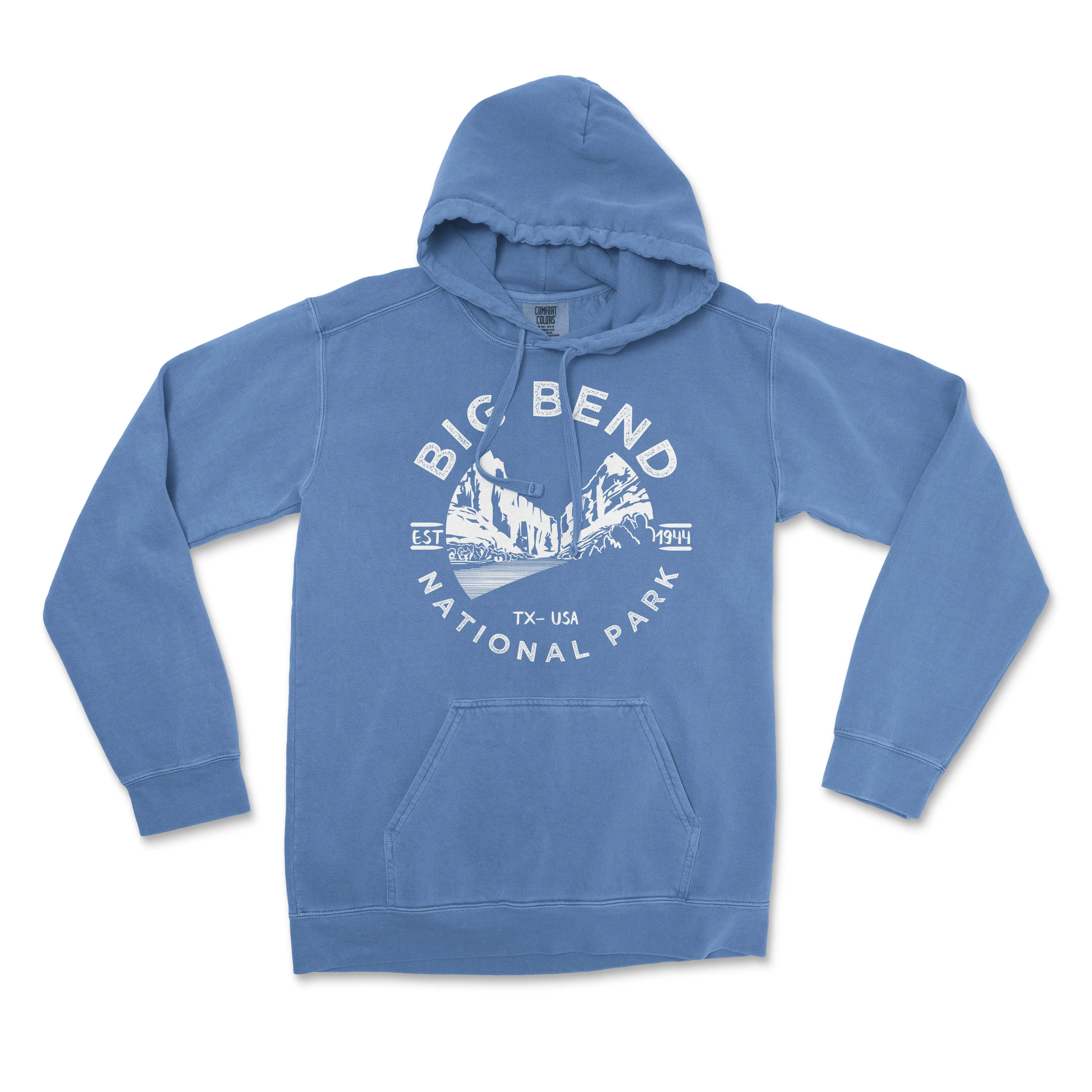 Big Bend Valley National Park Comfort Colors Hoodie