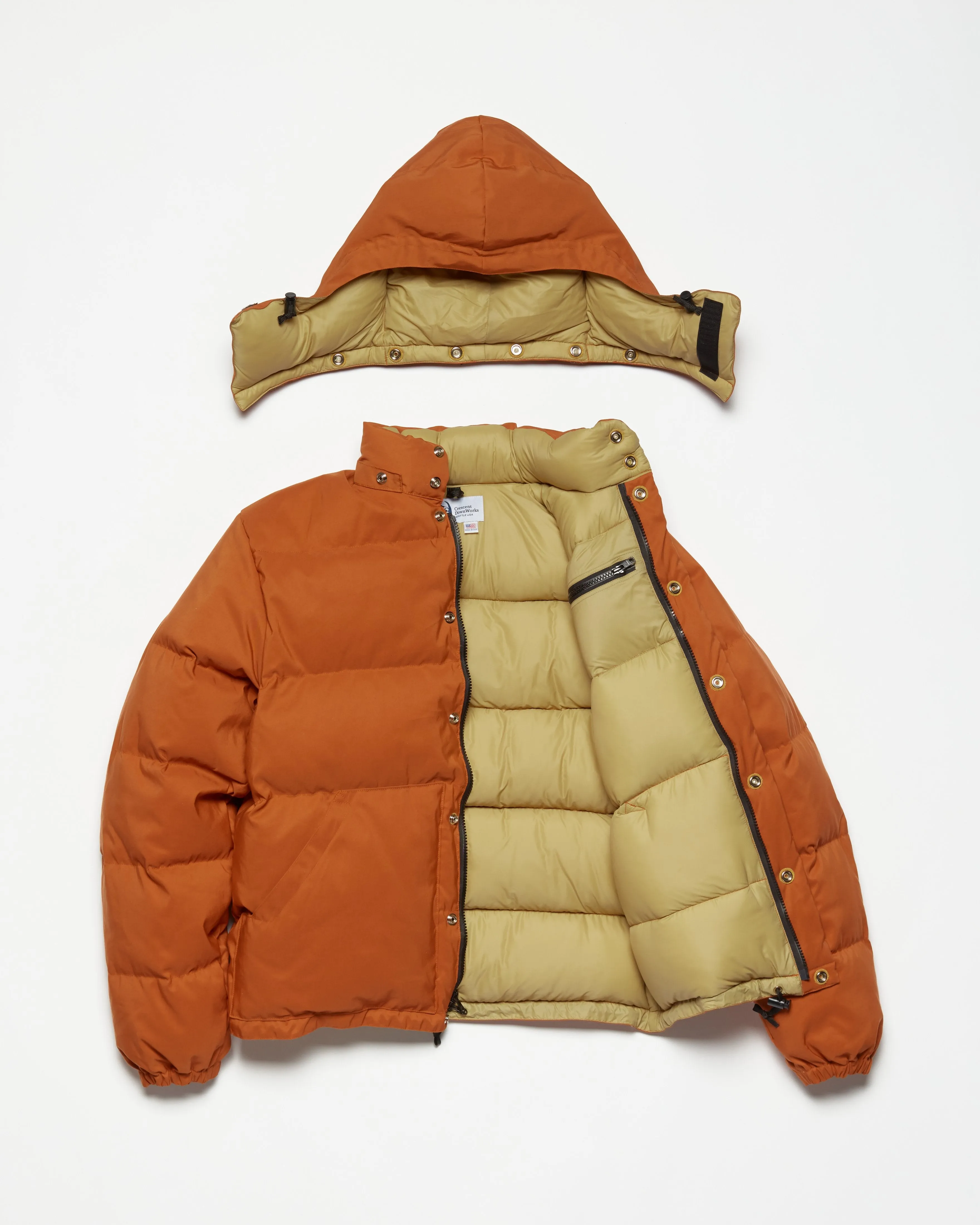 Classico Down Parka - Rust