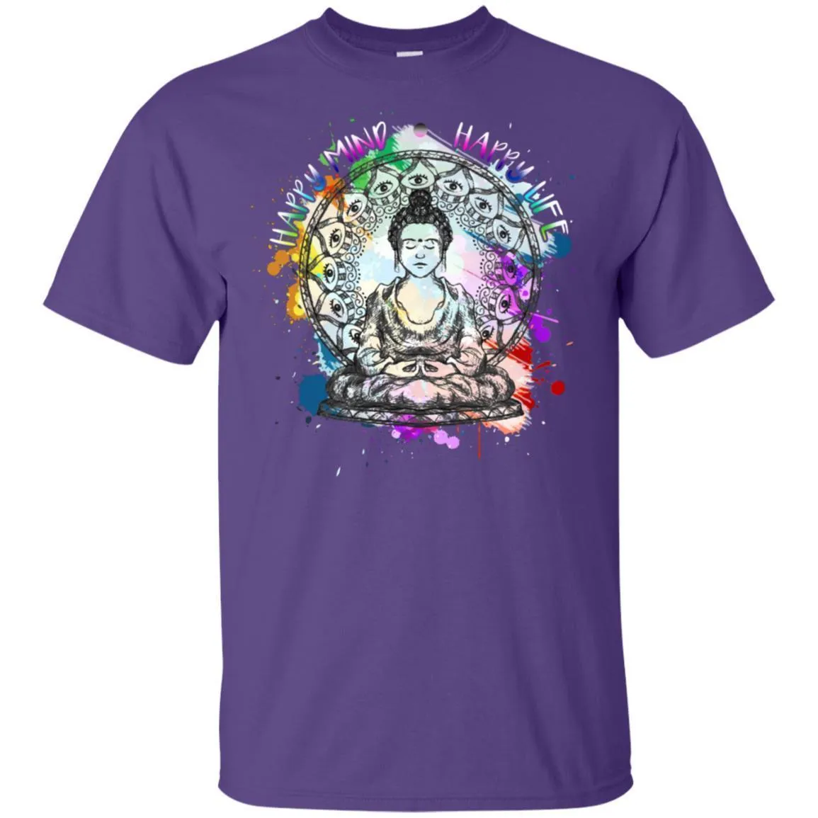 Happy Mind Happy Life - Hoodie, Tee, Shirt, Tank