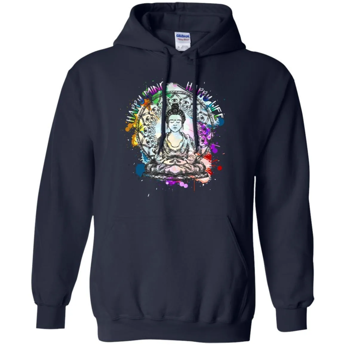 Happy Mind Happy Life - Hoodie, Tee, Shirt, Tank