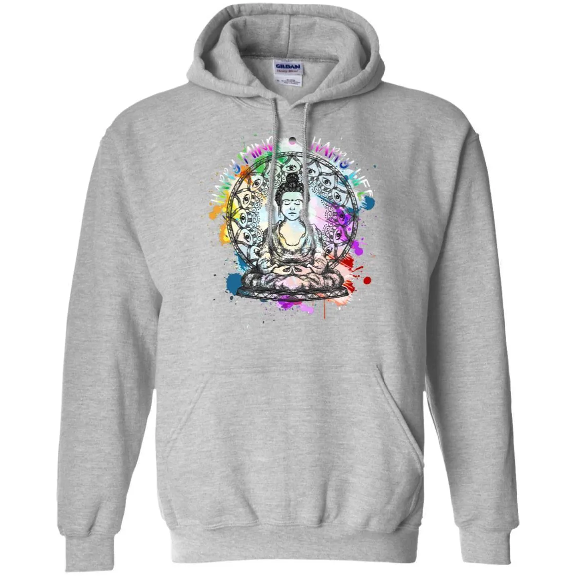Happy Mind Happy Life - Hoodie, Tee, Shirt, Tank