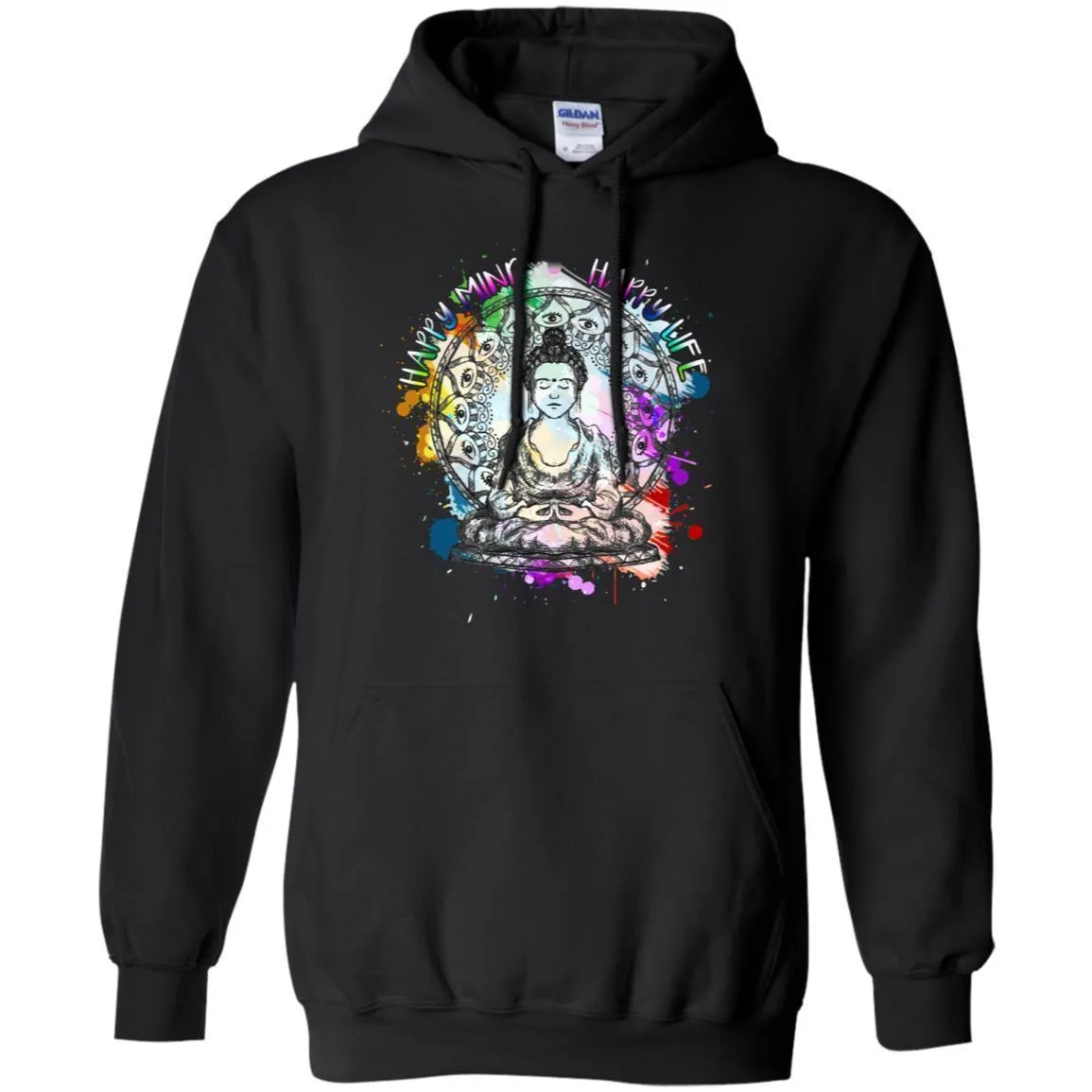 Happy Mind Happy Life - Hoodie, Tee, Shirt, Tank