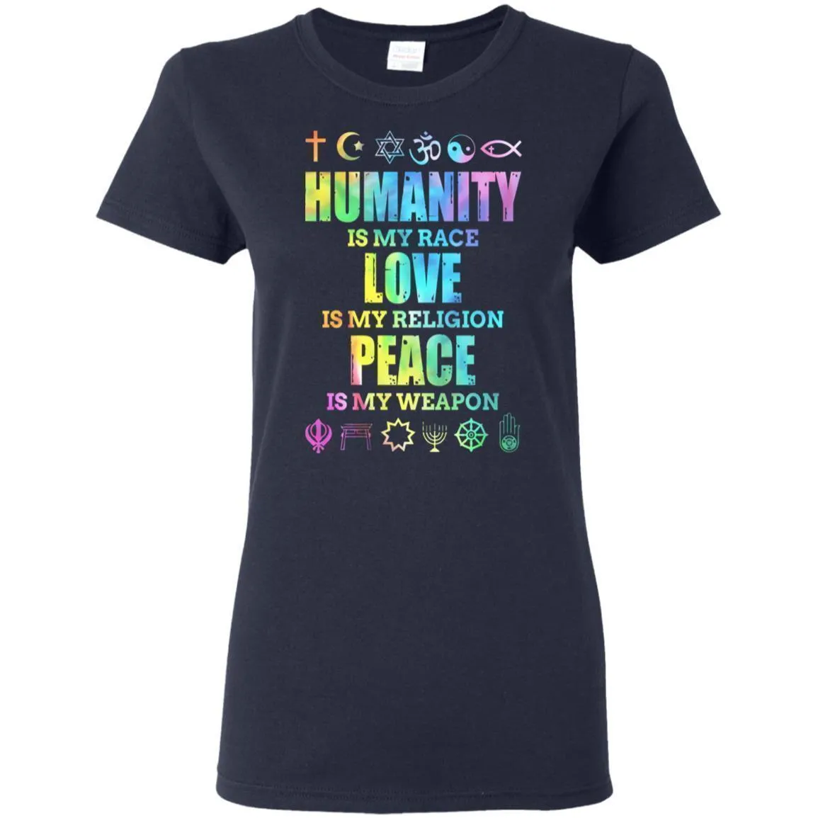 Humanity Love Peace - Hoodie, Tee, Shirt, Tank