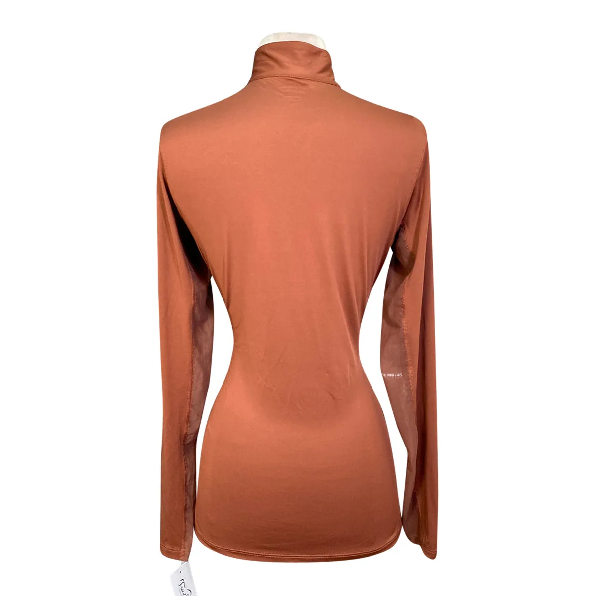 Riding Sport 'SolarShade' Sun Shirt in Copper - Women's XS