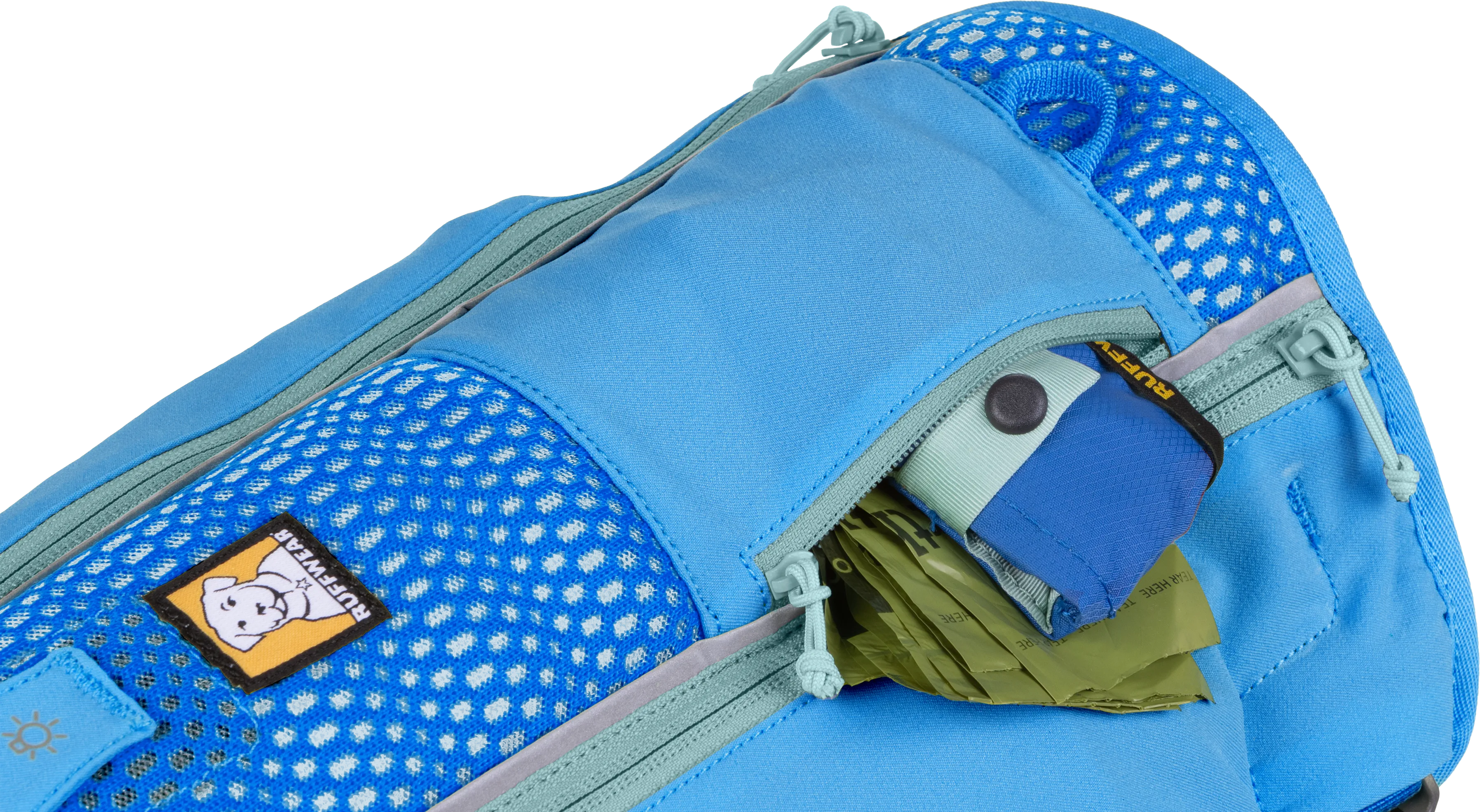 Ruffwear Trail Runner Running Vest Blue Pool | Buy Ruffwear Trail Runner Running Vest Blue Pool here | Outnorth