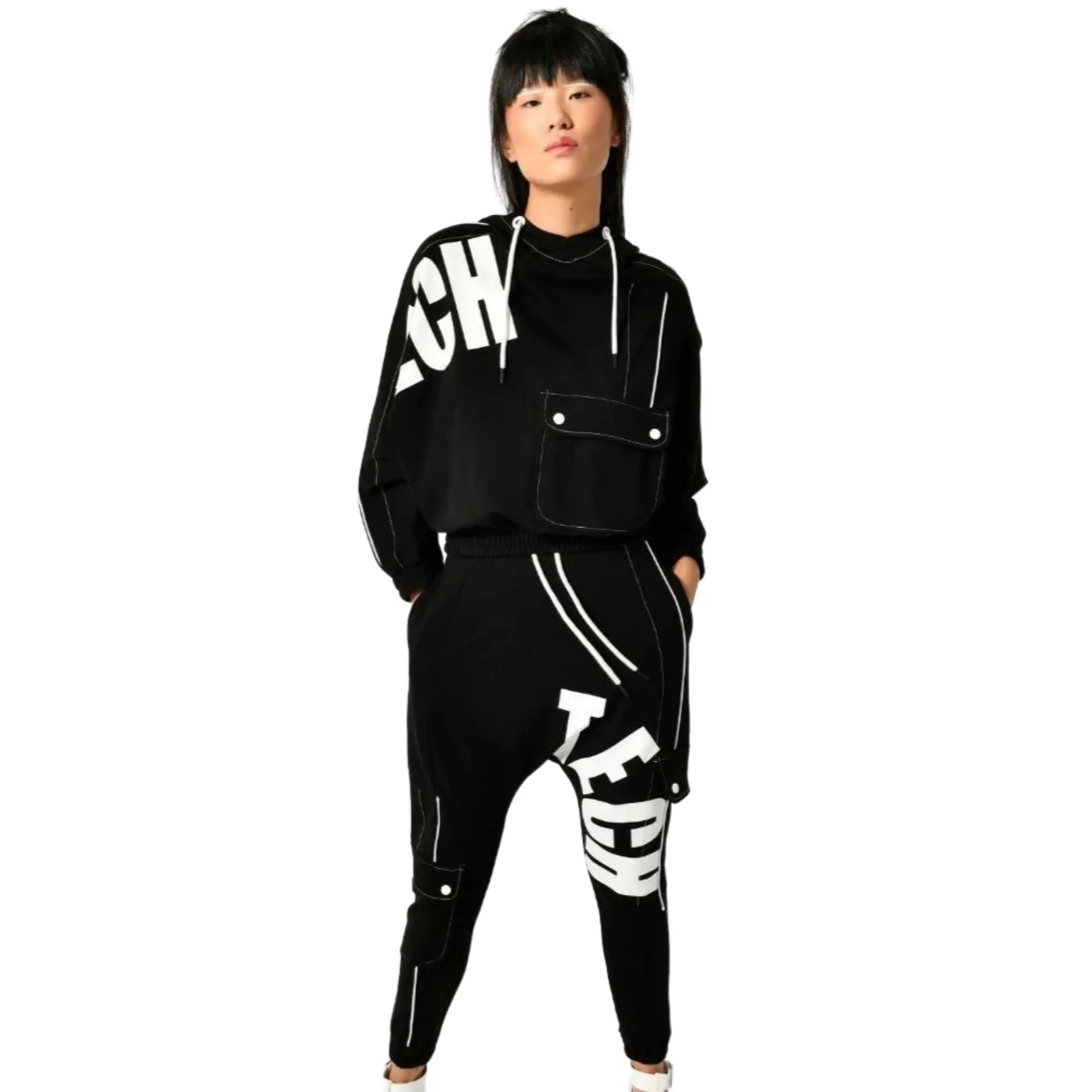 Tech Wear Hoodie by 8LACK